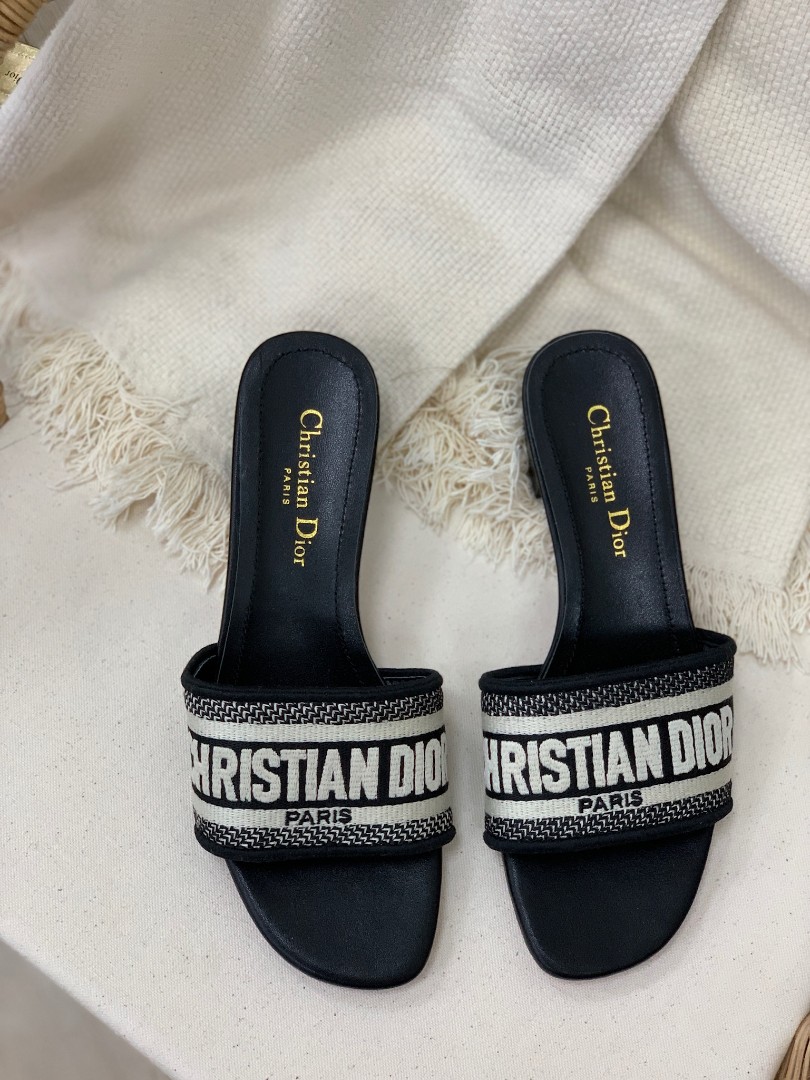 Босоножки Christian Dior черные