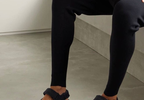 Кожаные сандалии Balenciaga Track черные