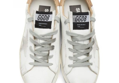 Женские кеды Golden Goose Superstar белые