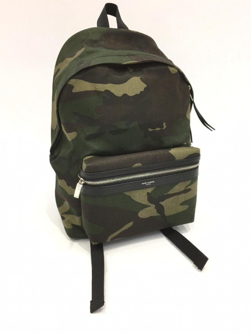 Женский рюкзак Yves Saint Laurent милитари