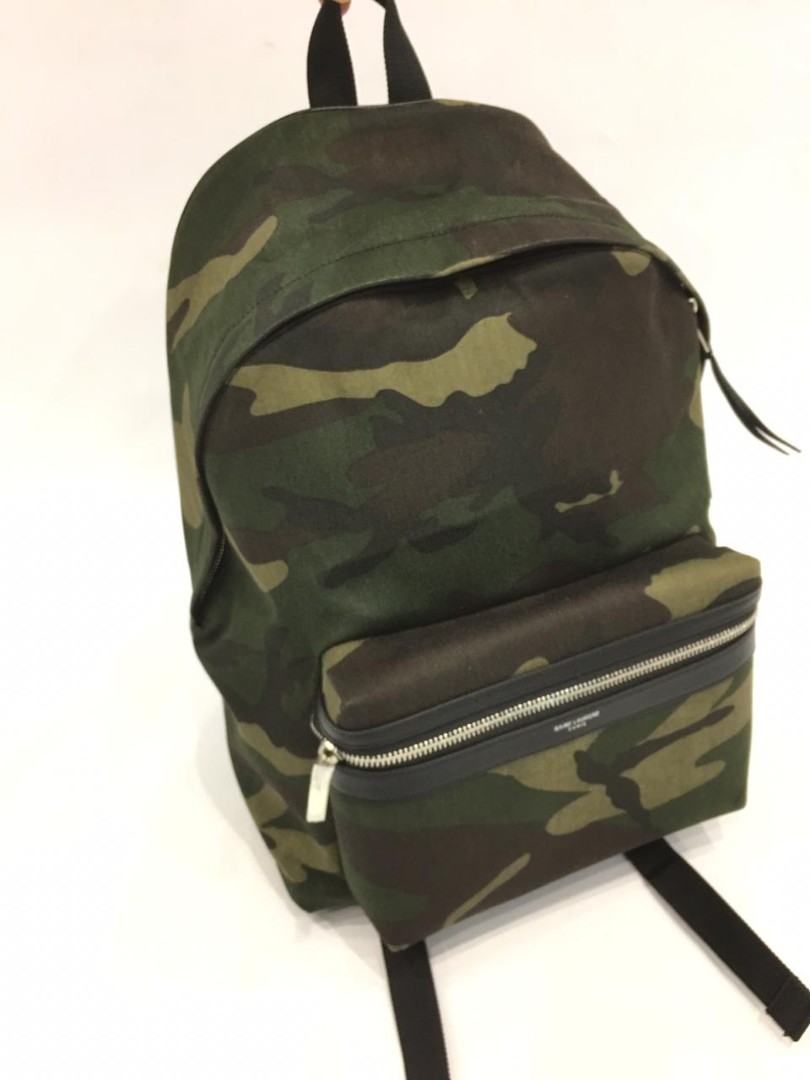 Женский рюкзак Yves Saint Laurent милитари