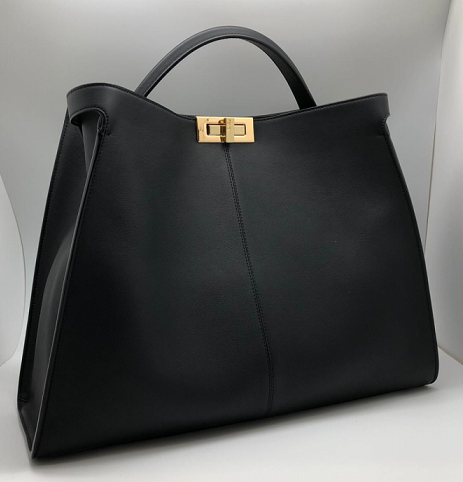 Женская сумка Fendi Peekaboo Maxi черная